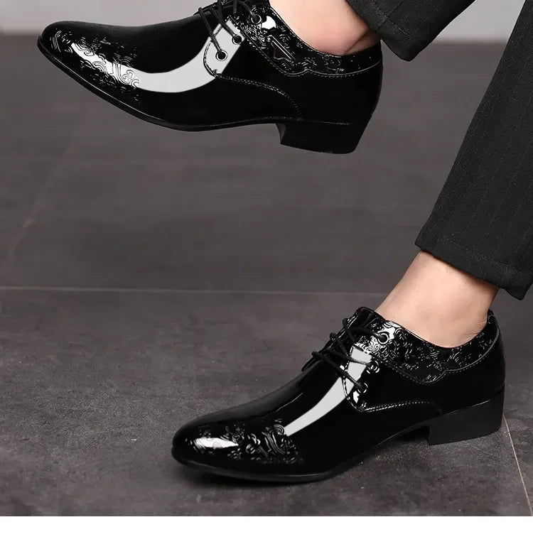 Men Business, Formal Lace Up Dress Shoes.