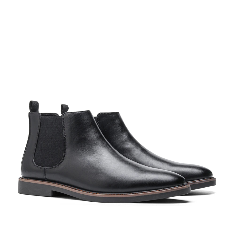 Men Chelsea ankle boots comfortable Fashionable.