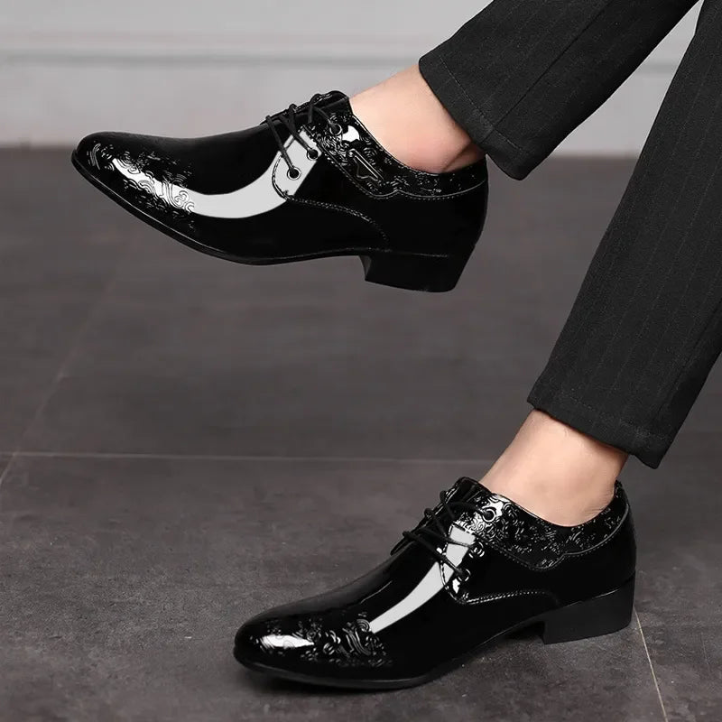Men Business, Formal Lace Up Dress Shoes.