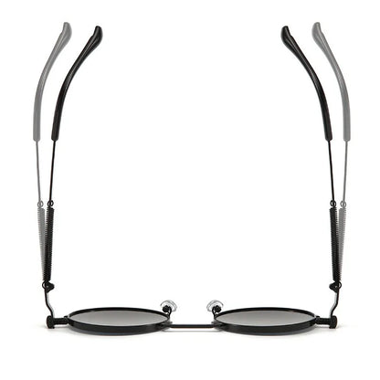 Retro Round Metal Frame Sunglasses For Men and Women