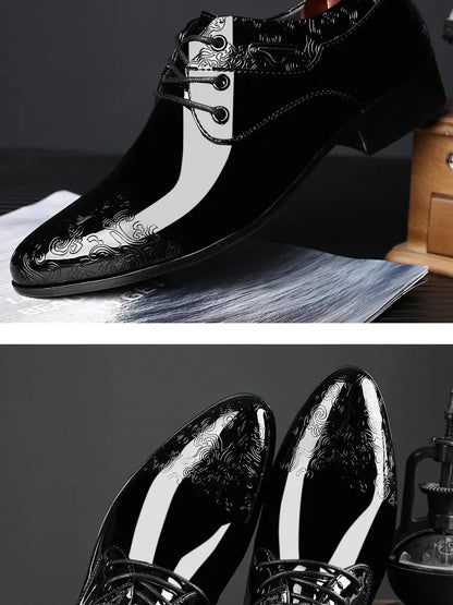 Men Business, Formal Lace Up Dress Shoes.