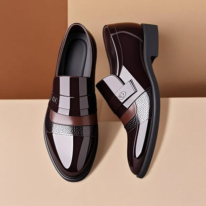 Men Business, Formal Oxfords Leather Dress Shoes.