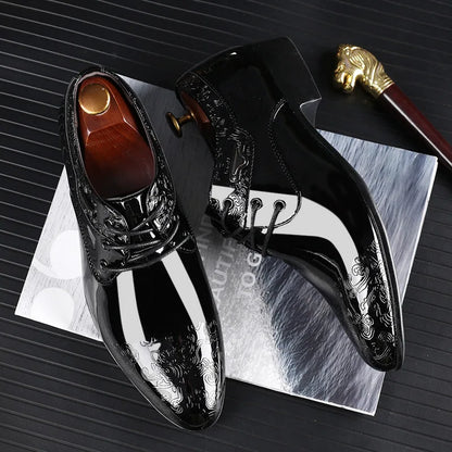 Men Business, Formal Lace Up Dress Shoes.