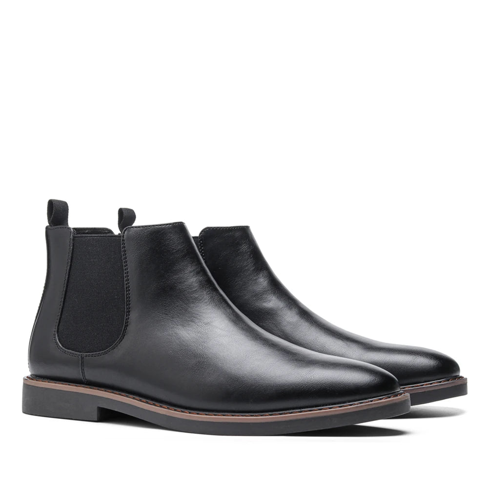 Men Chelsea ankle boots comfortable Fashionable.