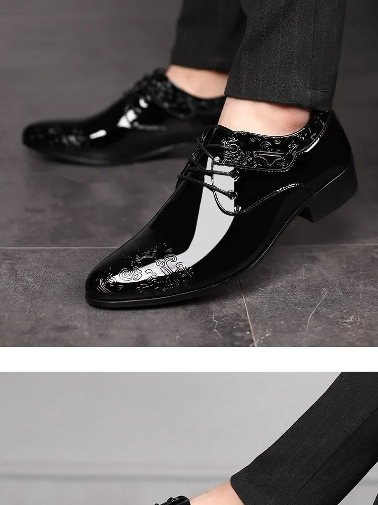 Men Business, Formal Lace Up Dress Shoes.