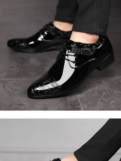Men Business, Formal Lace Up Dress Shoes.