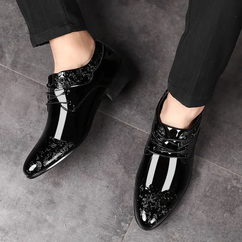 Men Business, Formal Lace Up Dress Shoes.