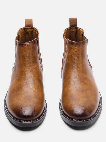 Men Chelsea ankle boots comfortable Fashionable.