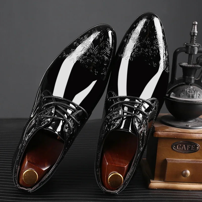 Men Business, Formal Lace Up Dress Shoes.