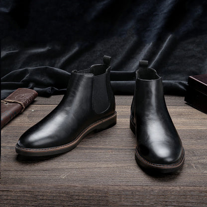 Men Chelsea ankle boots comfortable Fashionable.